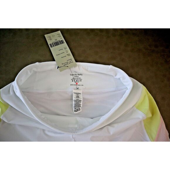 Sweaty Betty SB8316C Women's Sz Small White Track Speed 3.5" Running Shorts - Picture 4 of 10